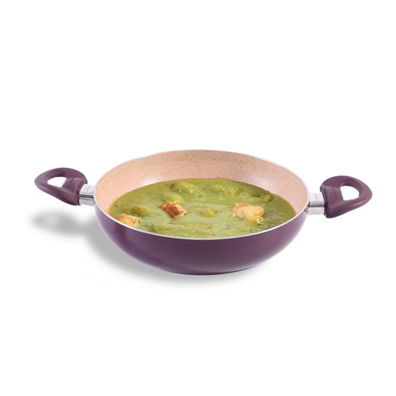 Wonderchef Renewed Milano 24cm Kadhai (without Lid) | Meta Tuff Non-Stick Coating | Pure Grade Aluminum - Image 8