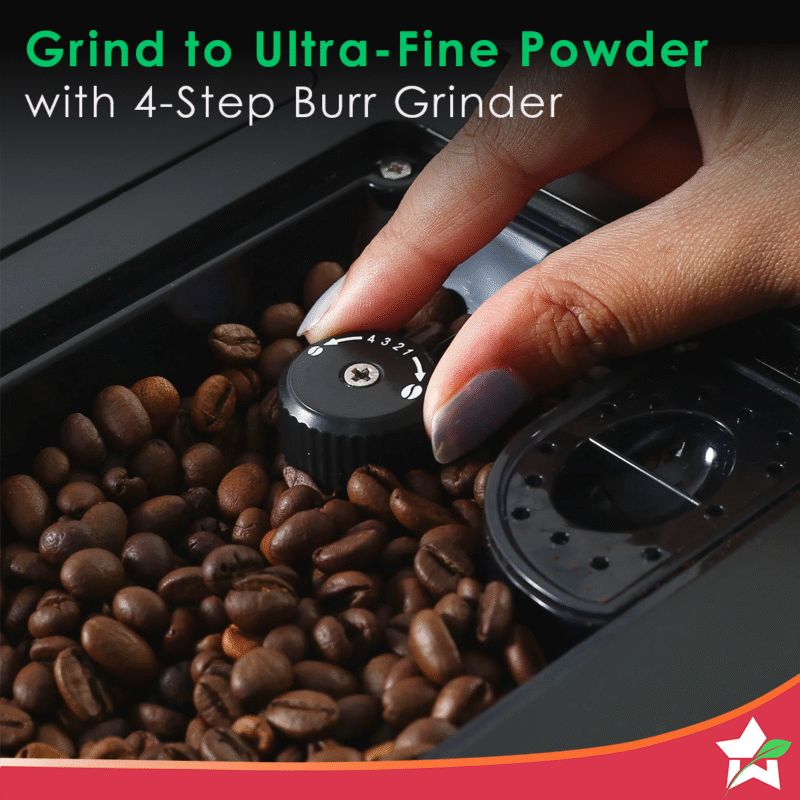 Regalia Fully Automatic Coffee Machine with Large 7 Inches Display for Brewing Americano, Cappuccino, Latte, Macchiato, Flat White, Espresso Coffee - Image 3