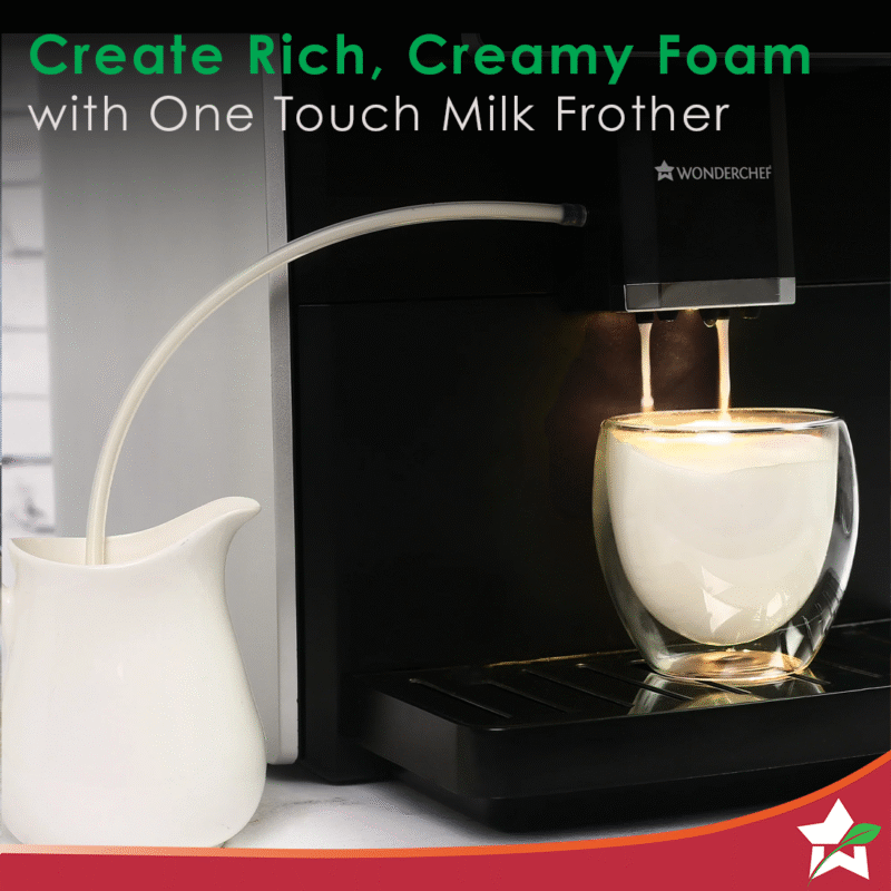 Regalia Fully Automatic Coffee Machine with Large 7 Inches Display for Brewing Americano, Cappuccino, Latte, Macchiato, Flat White, Espresso Coffee - Image 5