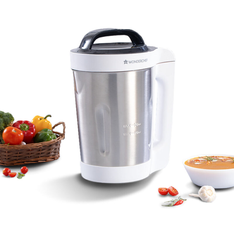 Wonderchef Renewed Automatic Soup Maker | 1.6L | 800W | White and Steel - Image 5