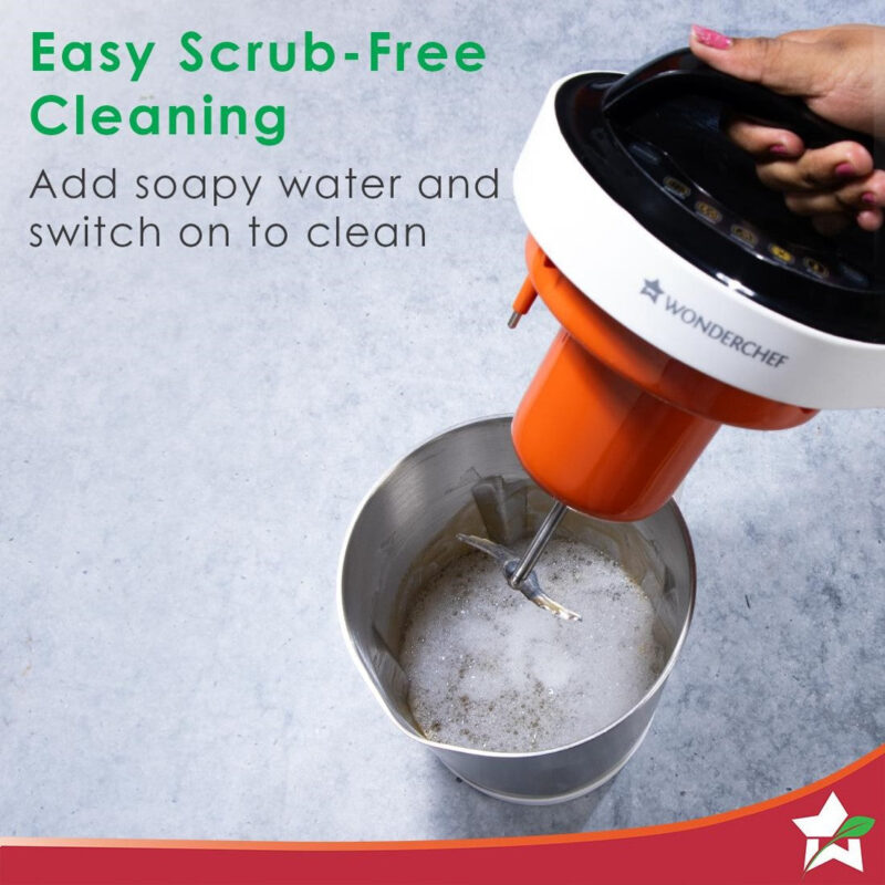 Wonderchef Renewed Automatic Soup Maker | 1.6L | 800W | White and Steel - Image 4