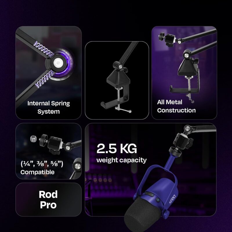 Rod Pro Boom Arm/ Mic Stand - Image 7