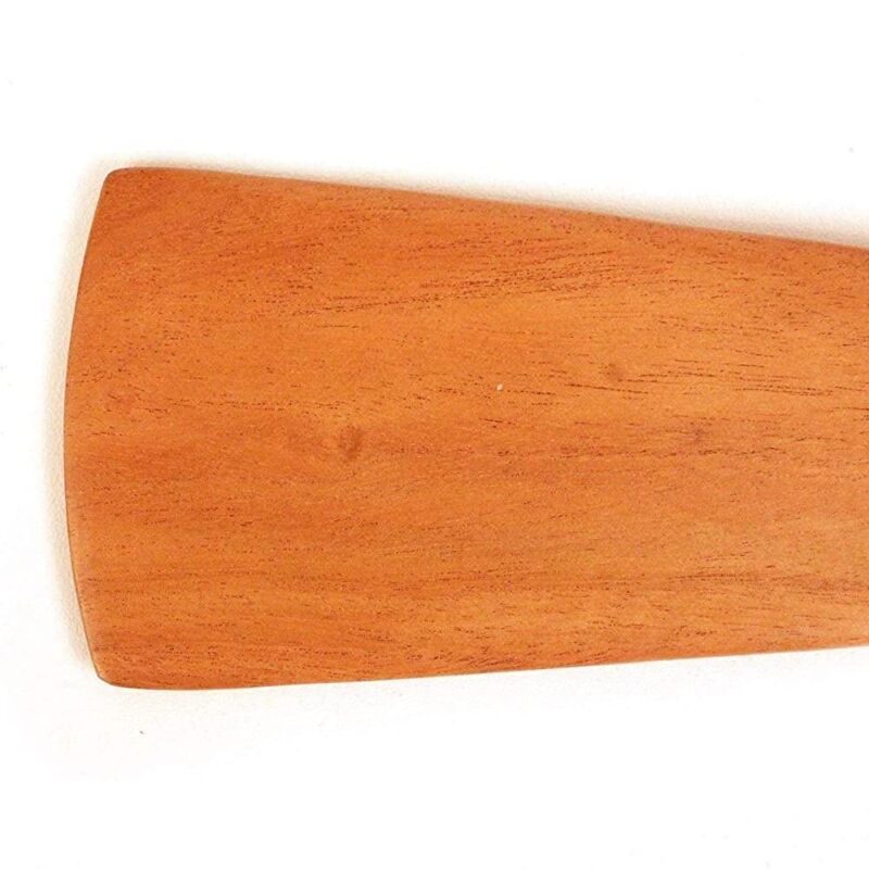 Wooden Spatula for Cooking [ Flip | 32cm | Neem Wood ] - Image 2