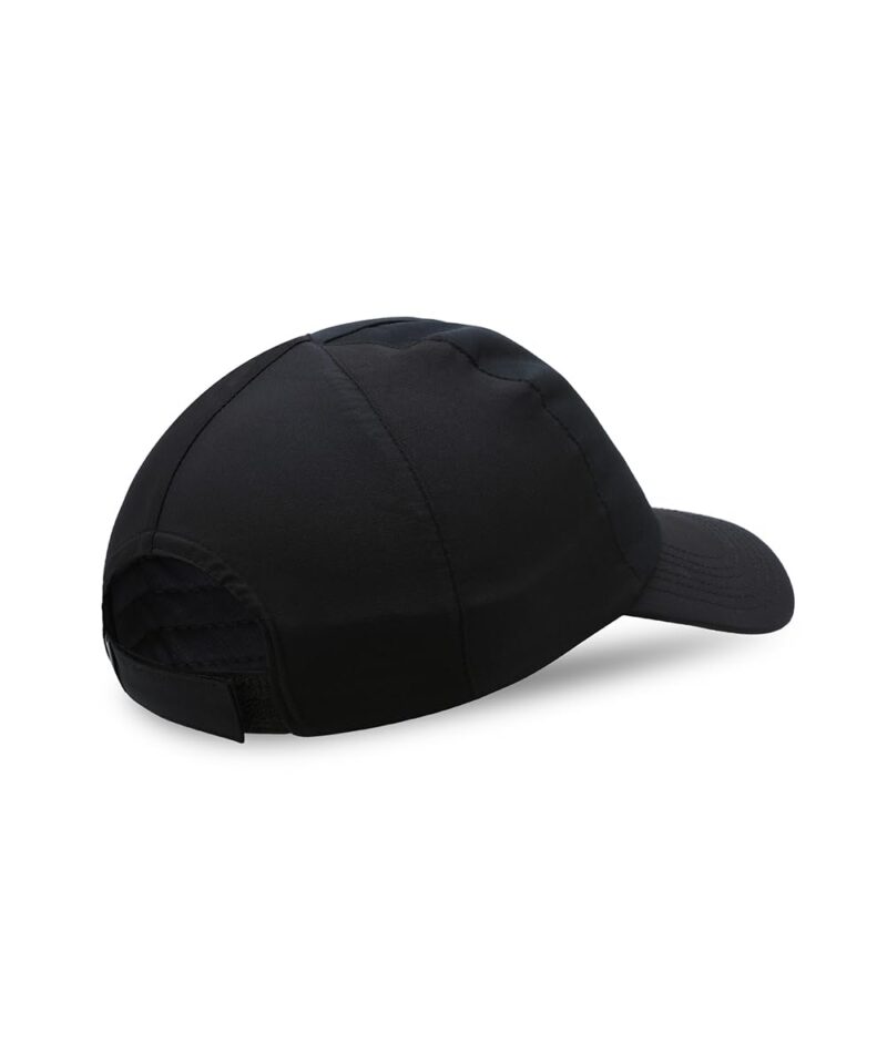PUMA Poly Cotton Cap IND – Stylish and Sporty Six-Panel Cap with Curved Visor, Adjustable Hair-Safe Closure, and Iconic Cat Logo for All-Day Comfort Black - Image 6