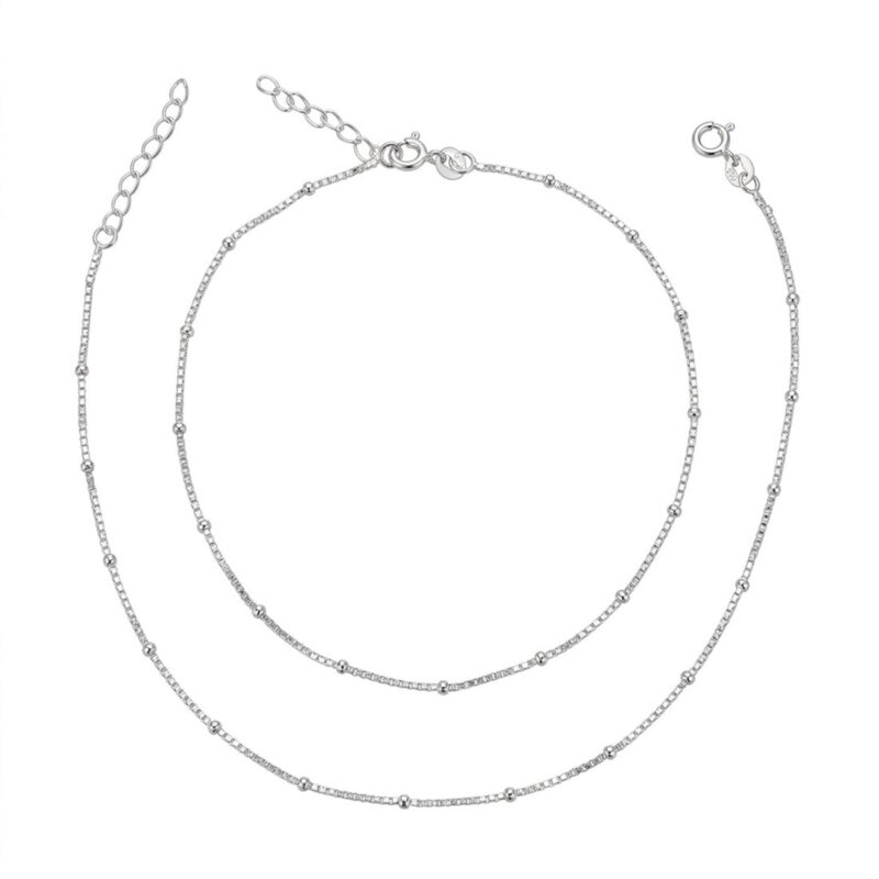 Parnika MJ 925 Beautiful Silver Payal Anklets In Pure 92.5 Sterling Silver For Women & Girls | With Certificate Of Authenticity | Pure Chandi Payal | Gift For Her |(Box - Pair) - Image 6
