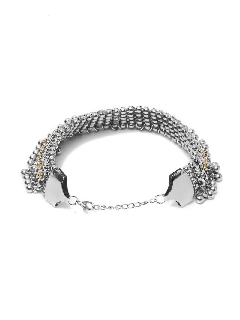 YouBella Jewellery German Silver Plated Stylish Handmade Pure Original Fancy Gifts Anklets for Girls and Women (Style 4) - Image 5