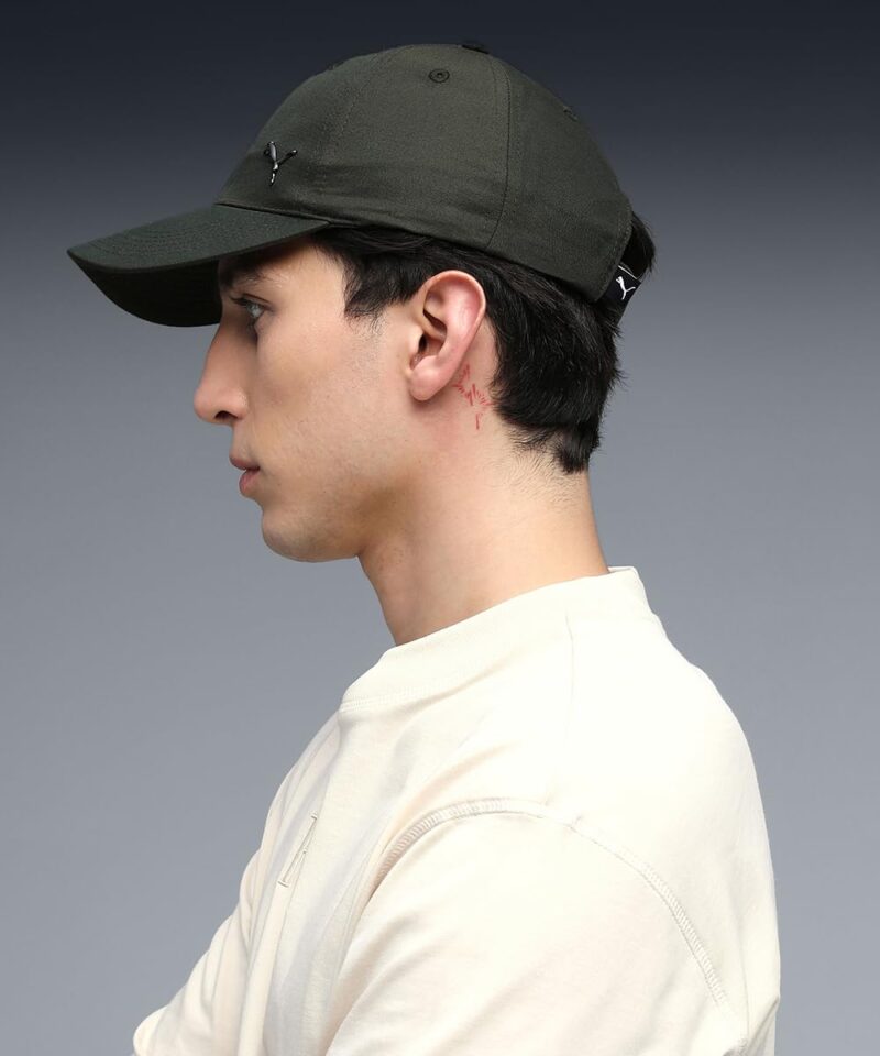 PUMA , Unisex-Adult, Metal Cat Cap, Olive, (2743108) - Image 3