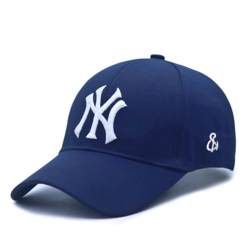 Unisex Baseball Caps, Comfortable, Stylish Design, Branded with Adjustable Buckle, Summer & Sports Caps for Men & Women (Navy Blue S)