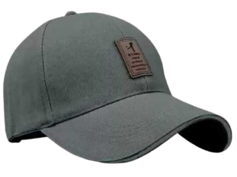 FY LANE Combo ediko 3 @2 Cap for Men Women Topi Unisex Head Branded Boy's Girl's Caps Adjustable Strap Summer Sports Cricket Gym Dance Cotton Free Size (Black@D.Grey) - Image 2