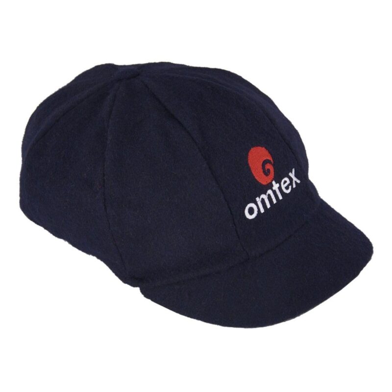 Omtex Men's and Women's Cricket Baggy Cap (Navy Blue, One Size)-Pack of 1