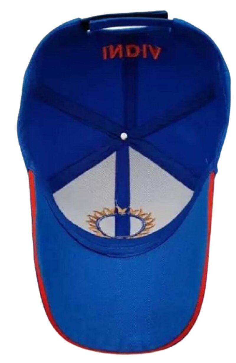 FY LANE Solid Baseball Casual Sports Adjustable Cotton Indian Cricket Caps for Men/Women Unisex (Blue), Free Size