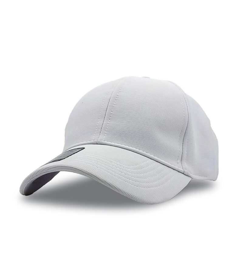AWG ALL WEATHER GEAR Baseball Cap for Men – Pack of 1 (White) | UPF 50+ Sun Protection, Moisture-Wicking, Adjustable Strap | Lightweight Polyester for Gym, Cricket, Running & Golf