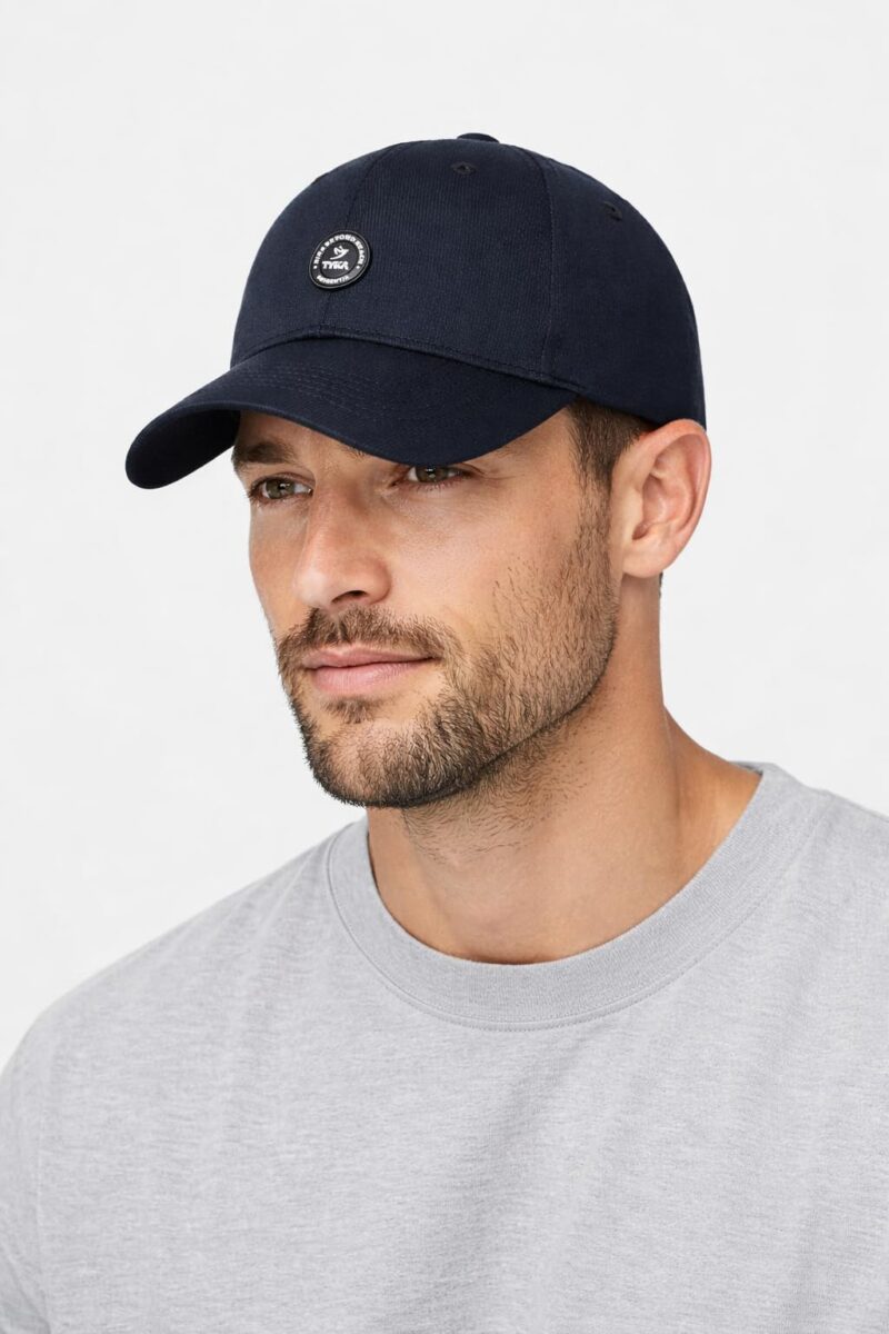 TYKA Men and Women's Stylish Cap with Adjustable Buckle for Summer All Season Cricket, Gym Or Other Sports (Neavy Blue) - Image 5