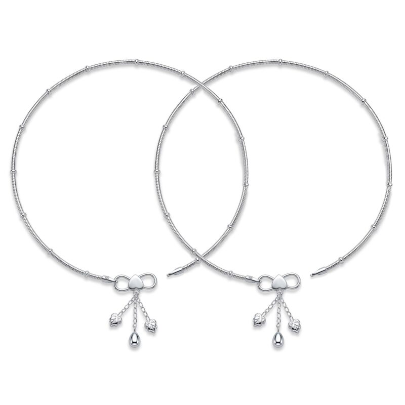 TRUESILVER ACPL 925 Sterling Silver Anklets For Women and Girls