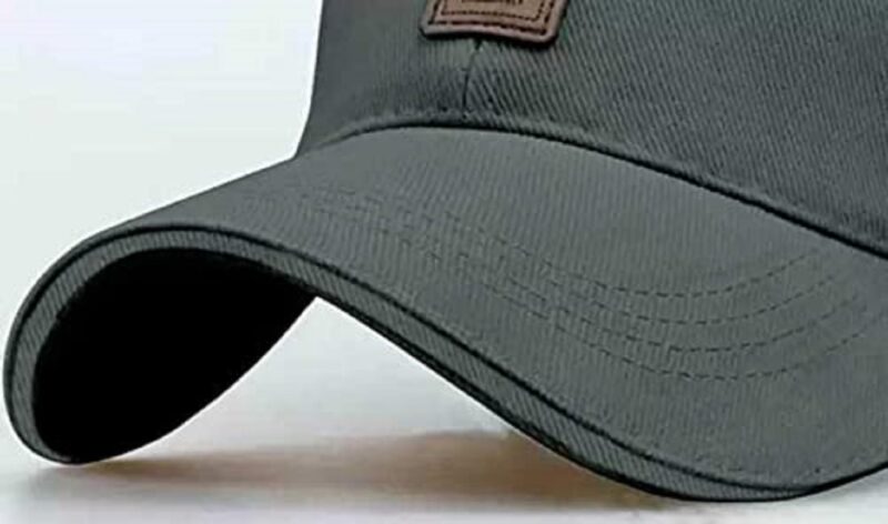 FY LANE Combo ediko 3 @2 Cap for Men Women Topi Unisex Head Branded Boy's Girl's Caps Adjustable Strap Summer Sports Cricket Gym Dance Cotton Free Size (Black@D.Grey) - Image 5