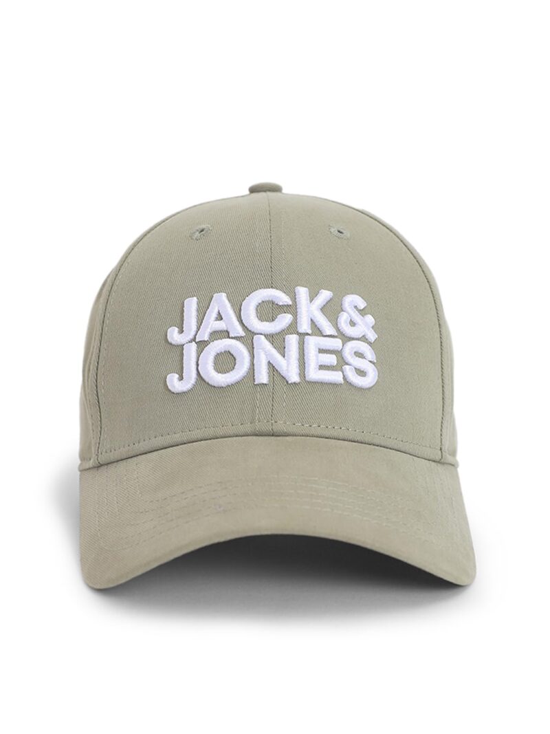 JACK & JONES Men's 100% Cotton JAC Jack & JonesCORE Baseball Cap Dusty Olive ONE - Image 2