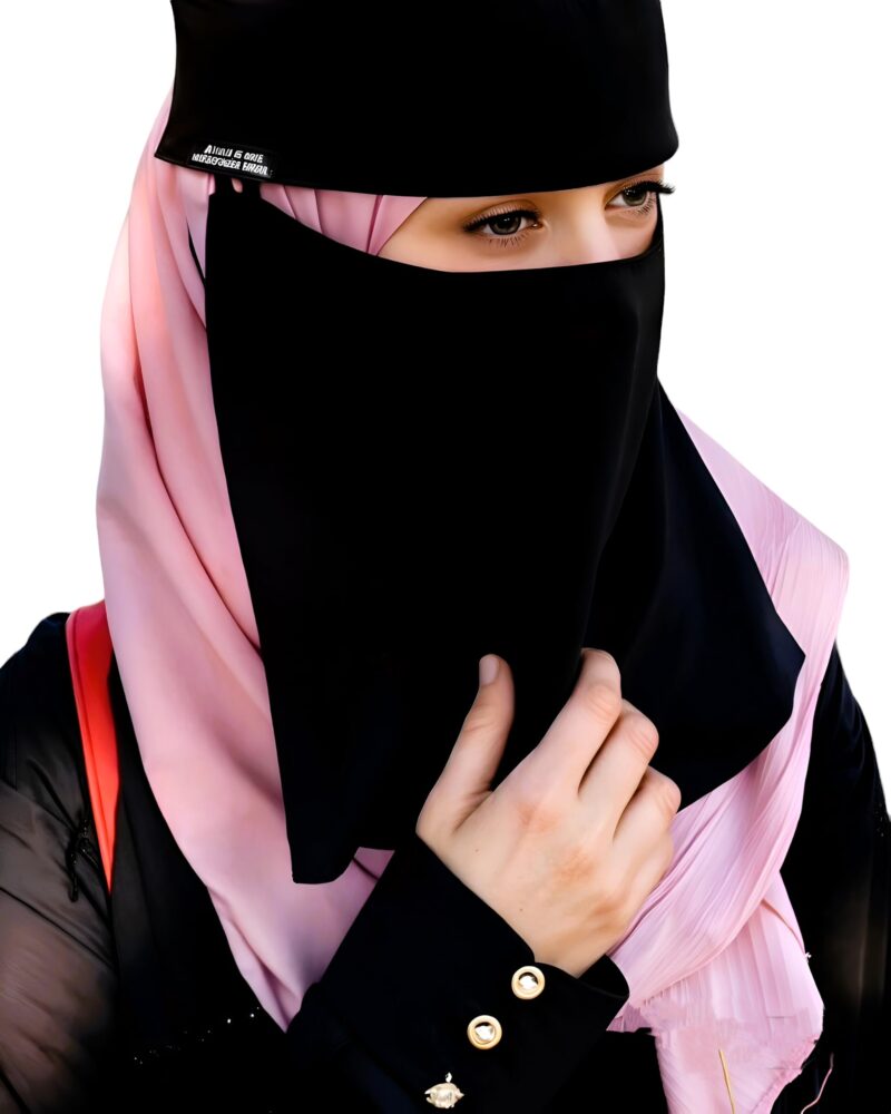 PLAIN NOSEPIECE NOSEPIECE HIJAB NOSEPIECE FOR MUSLIM GIRLS NOSEPIECE NIQAB NOSEPIECE SHORT NIQAB FOR WOMEN NIQAB SHORT NIQAB SHORT NOSEPIECE NOSEPIECE HIJAB NOSE PATTI - Image 5