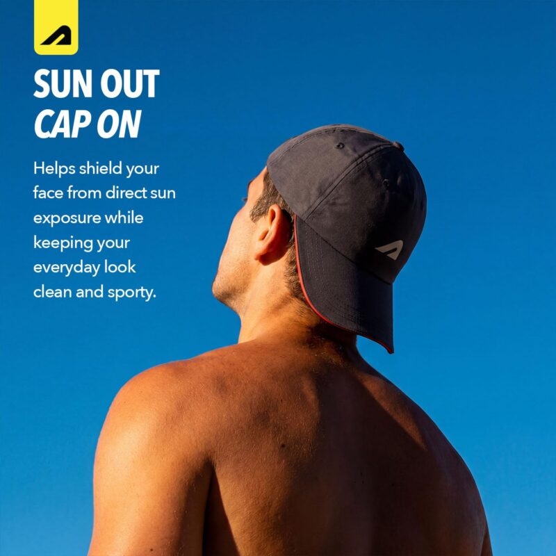 Boldfit Caps for Men Original Caps for Women Lightweight Sports Cap for Sun Protection Breathable Outdoor Hat for Running, Gym, Hiking & Everyday Wear Comfortable Adjustable Cap for All Ages - Image 2