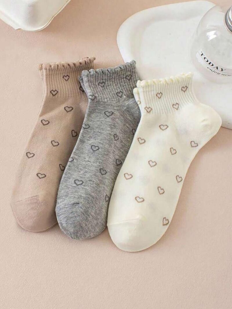 DIVUE Socks for Girls & Women Ankle Length | 5 Pair Combo Cotton Socks | Free Size Odor Resistant Soft Breathable Fabric | Comfortable Socks for Sports, Office, College, Travel & Casual Use - Image 7