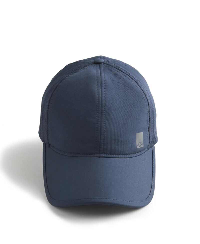 Jockey CP21 Polyester Solid Cap with Adjustable Back Closure and Stay Dry Technology_Navy_Free Size