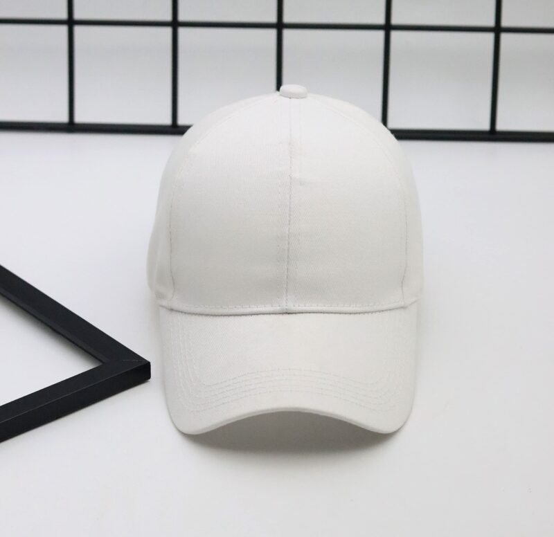 FY LANE Baseball Caps for Men and Women Stylish Unisex Cotton Caps Men for All Sports Football Cricket Running Dating Gifts Hat for Boys and Girls White - Image 3