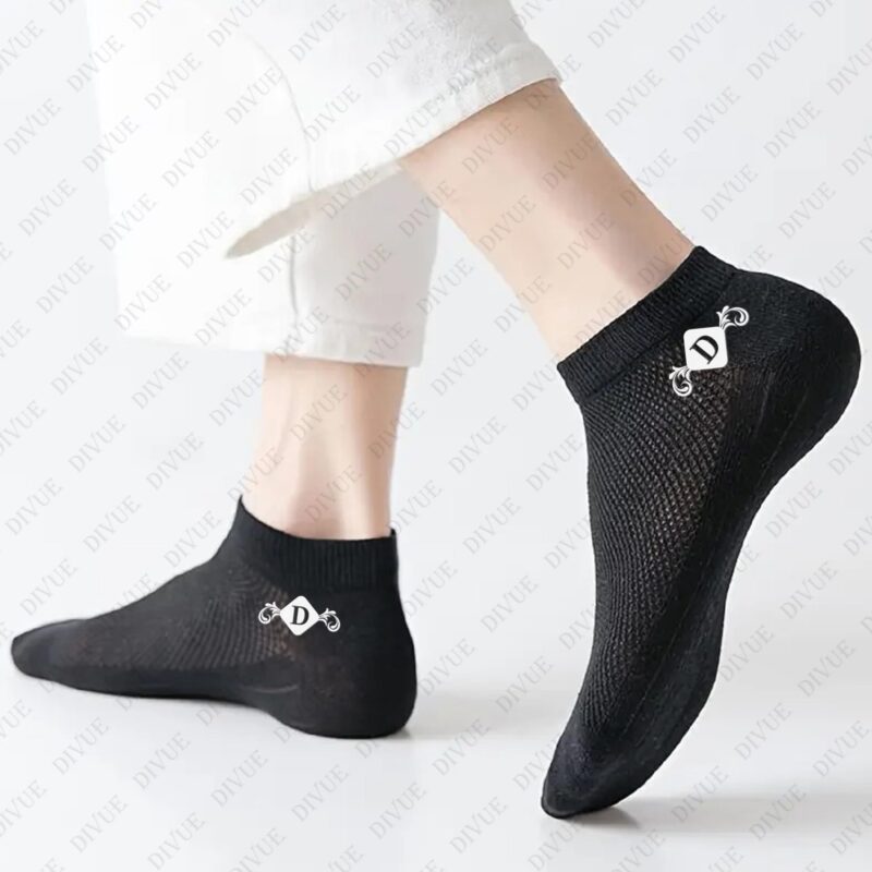 DIVUE Ankle Length Socks For Men And Women Free Size Pack of 6 | Made With Cotton Breathable, Anti Odour & Moisture Absorbent Blend cotton unisex Cute Multicolor design (Multi Color) - Image 9