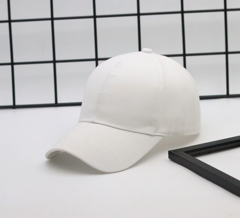 FY LANE Baseball Caps for Men and Women Stylish Unisex Cotton Caps Men for All Sports Football Cricket Running Dating Gifts Hat for Boys and Girls White - Image 4