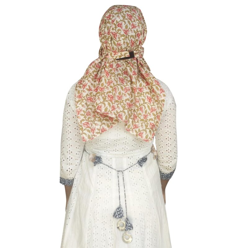 Switchon Export quality Cotton Multi color scarf hijab for women for 12 yrs and above (Multi_colour24) - Image 3