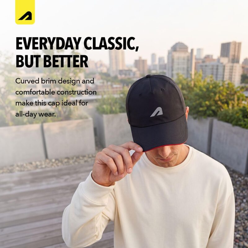 Boldfit Caps for Men Original Caps for Women Lightweight Sports Cap for Sun Protection Breathable Outdoor Hat for Running, Gym, Hiking & Everyday Wear Comfortable Adjustable Cap for All Ages - Image 3