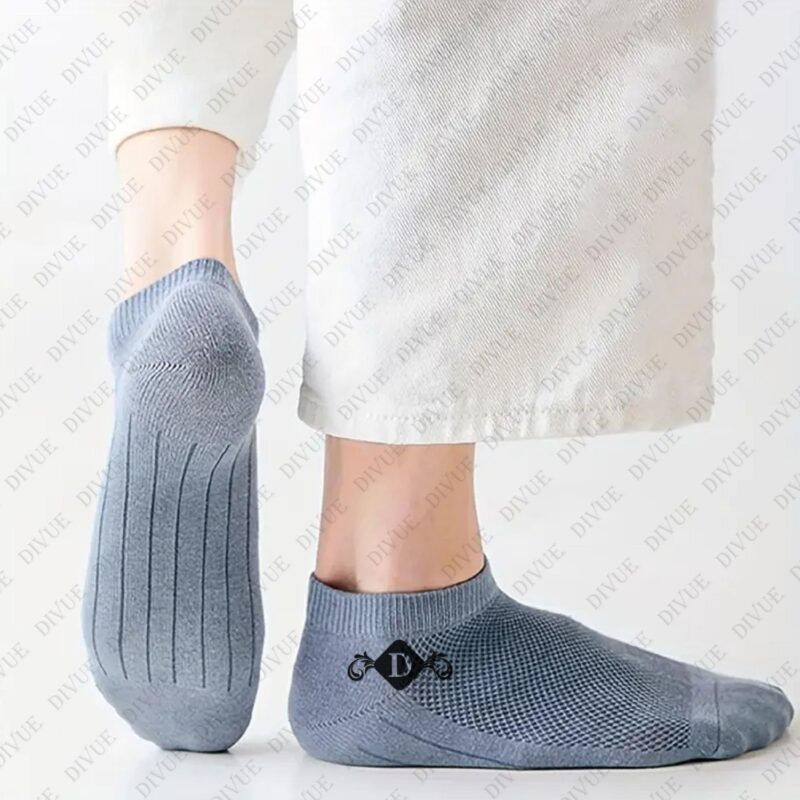 DIVUE Ankle Length Socks For Men And Women Free Size Pack of 6 | Made With Cotton Breathable, Anti Odour & Moisture Absorbent Blend cotton unisex Cute Multicolor design (Multi Color) - Image 8