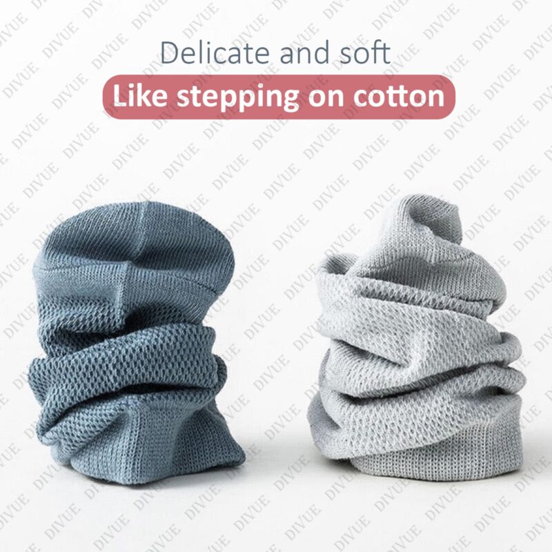 DIVUE Ankle Length Socks For Men And Women Free Size Pack of 6 | Made With Cotton Breathable, Anti Odour & Moisture Absorbent Blend cotton unisex Cute Multicolor design (Multi Color) - Image 4