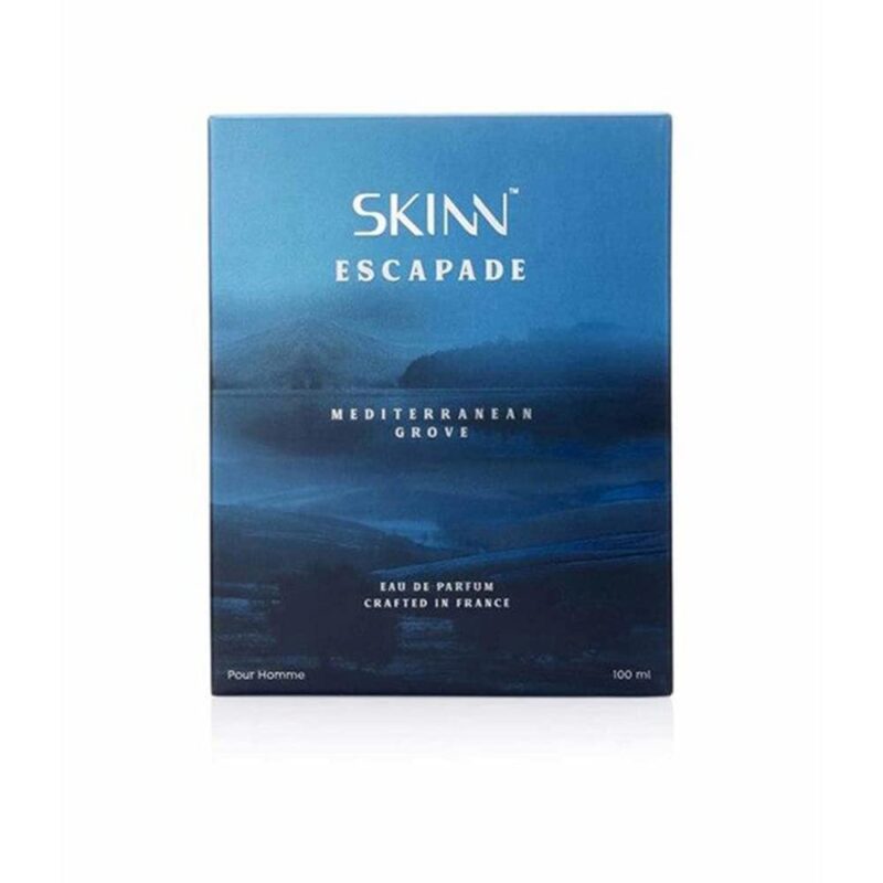 Skinn By Titan Escapade Mediterranean Grove Perfume | Perfume for Men | 100ml EDP | Long Lasting fragrances |Fresh and Citrus Fragrance for Men - Image 3