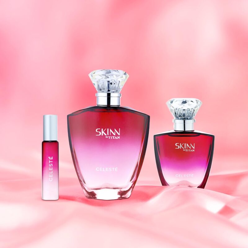 Skinn By Titan | Celeste Perfume - 20 Ml | Perfume For Woman | Gift for Women | Premium Fragrance | Grooming Essentials | Long Lasting Smell for Women |Floral, Fruity , Fresh | Eau De Parfum - Image 5