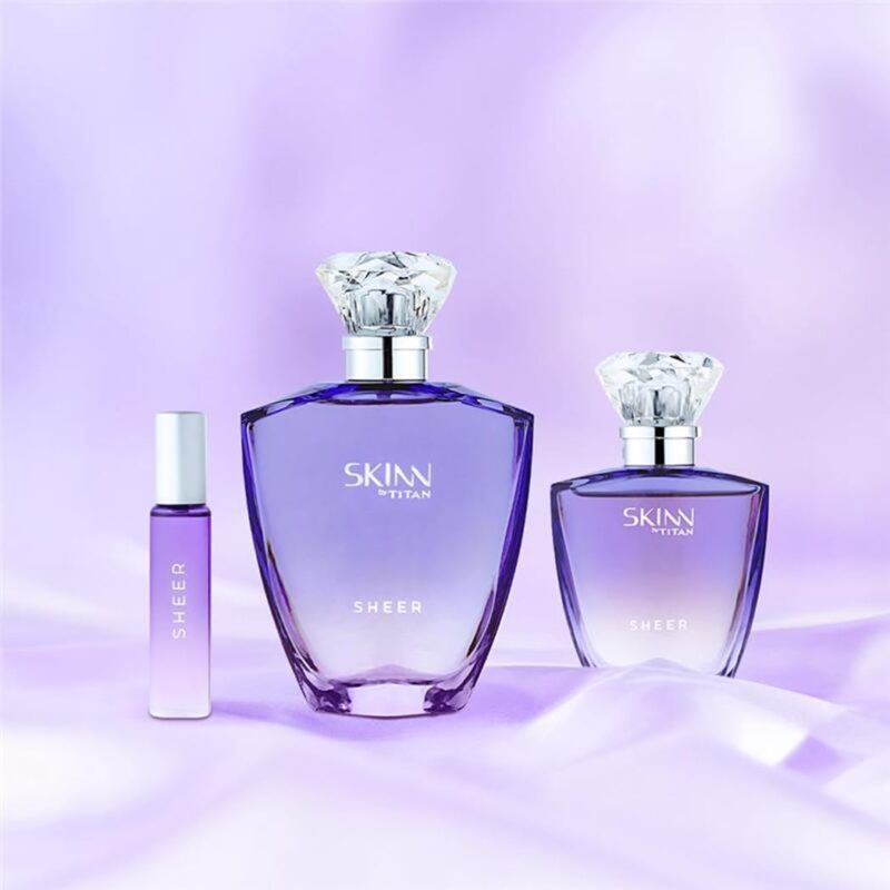 Skinn By Titan | Sheer Perfume - 50 Ml | Perfume For Woman | Gift for Women | Premium Fragrance | Grooming Essentials | Long Lasting Smell for Women |Floral, Fruity, Fresh | Eau De Parfum - Image 6