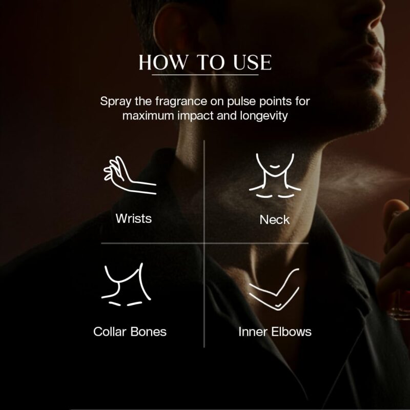 Skinn By Titan | Verge Perfume - 100 Ml | Perfume For Man | Gift for Men | Premium Fragrance | Grooming Essentials | Long Lasting Smell for Men |Fresh, Woody, Spicy | Eau De Parfum - Image 4