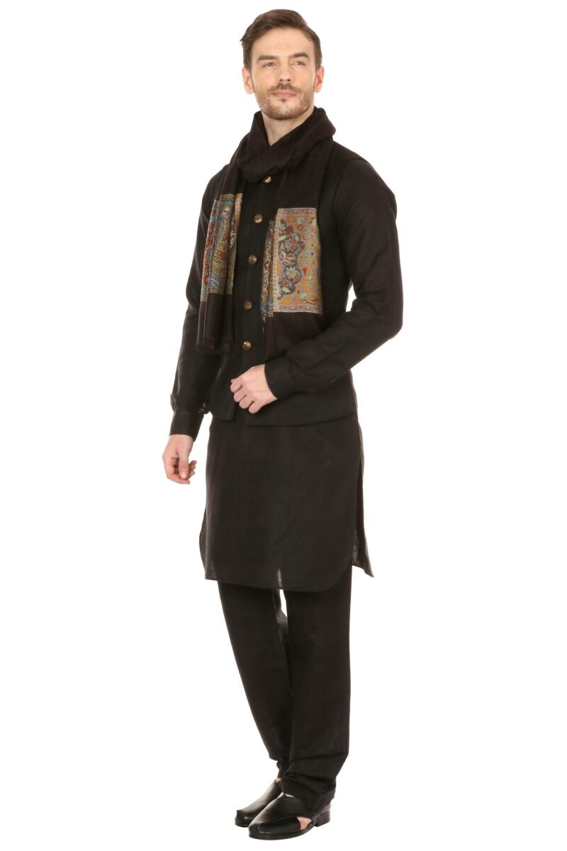 Pashtush Mens Bamboo Scarf Stole, Extra Soft - Image 5