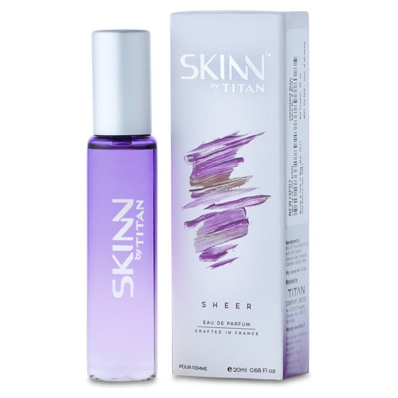 Skinn By Titan | Sheer Perfume - 50 Ml | Perfume For Woman | Gift for Women | Premium Fragrance | Grooming Essentials | Long Lasting Smell for Women |Floral, Fruity, Fresh | Eau De Parfum - Image 2