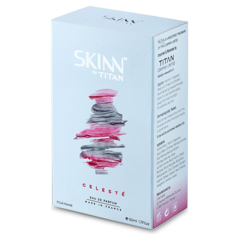 Skinn By Titan Creamy Celeste Jasmine Scent Perfume For Women, 50Ml - Image 5