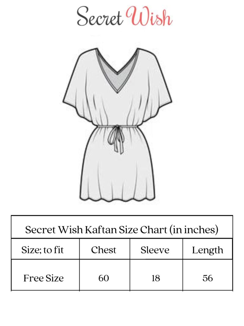 Secret Wish Women Maxi Rayon Yellow Printed Maternity Kaftan Free Size - Image 9