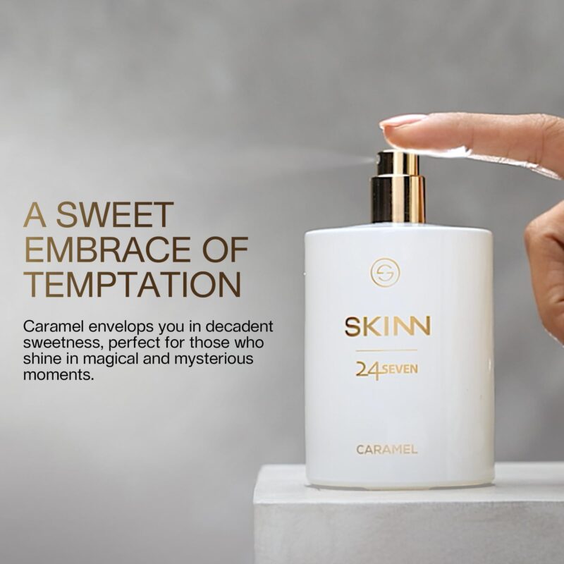 Skinn By Titan | 24Seven Caramel Perfume - 100 Ml | Perfume For Woman | Gift for Women | Premium Fragrance | Grooming Essentials | Long Lasting Smell for Women | Eau De Parfum - Image 3