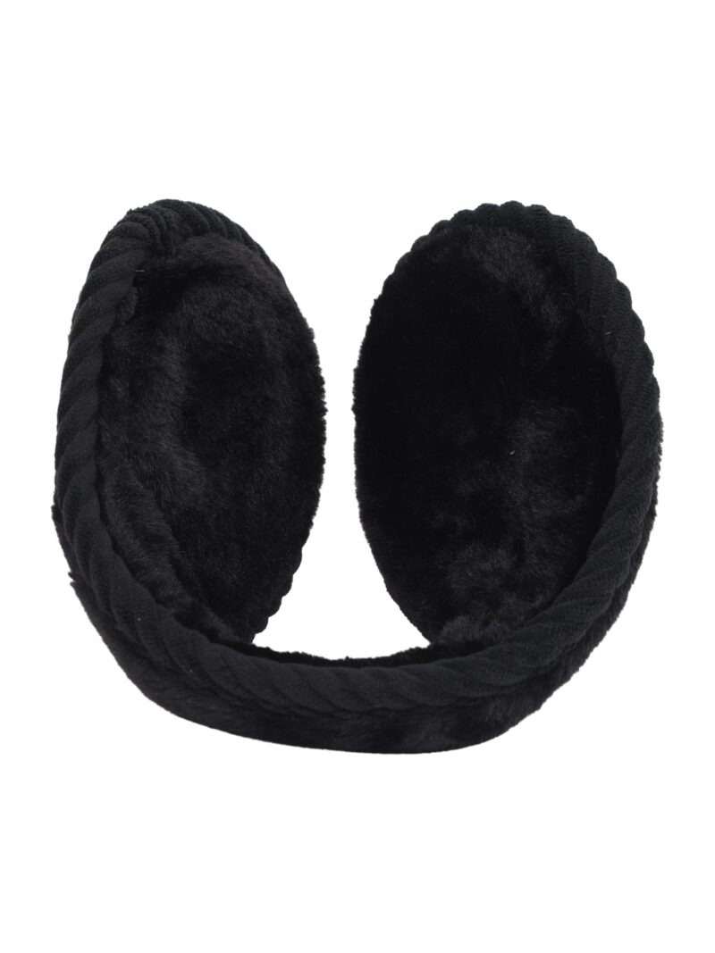 FabSeasons outdoor earmuff/ear earmer/ear cap with faux fur on the inside for Men & Women - Image 3