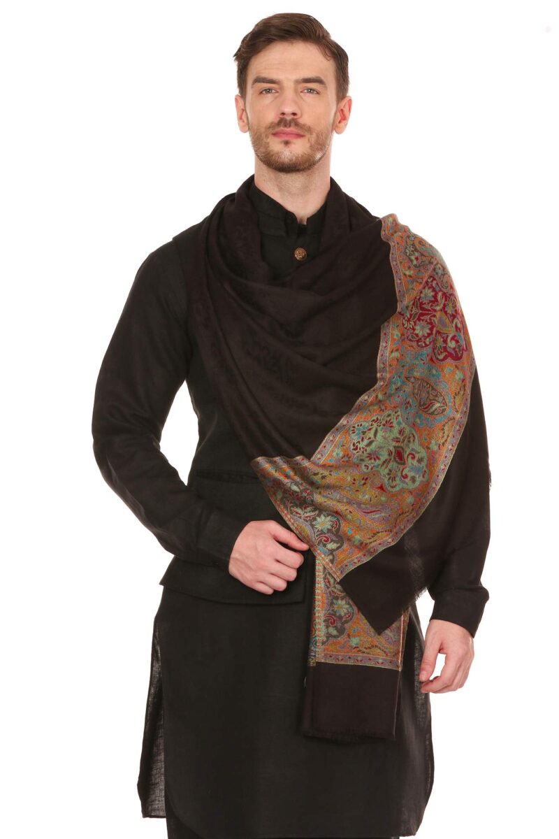 Pashtush Mens Bamboo Scarf Stole, Extra Soft - Image 3