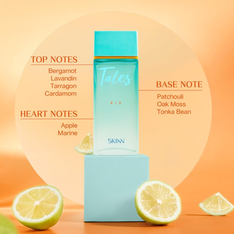 Skinn By Titan | Tales Rio Perfume - 100 Ml | Perfume For Man | Gift for Men | Premium Fragrance | Grooming Essentials | Long Lasting Smell for Men | Fresh, Woody |Eau De Parfum - Image 2