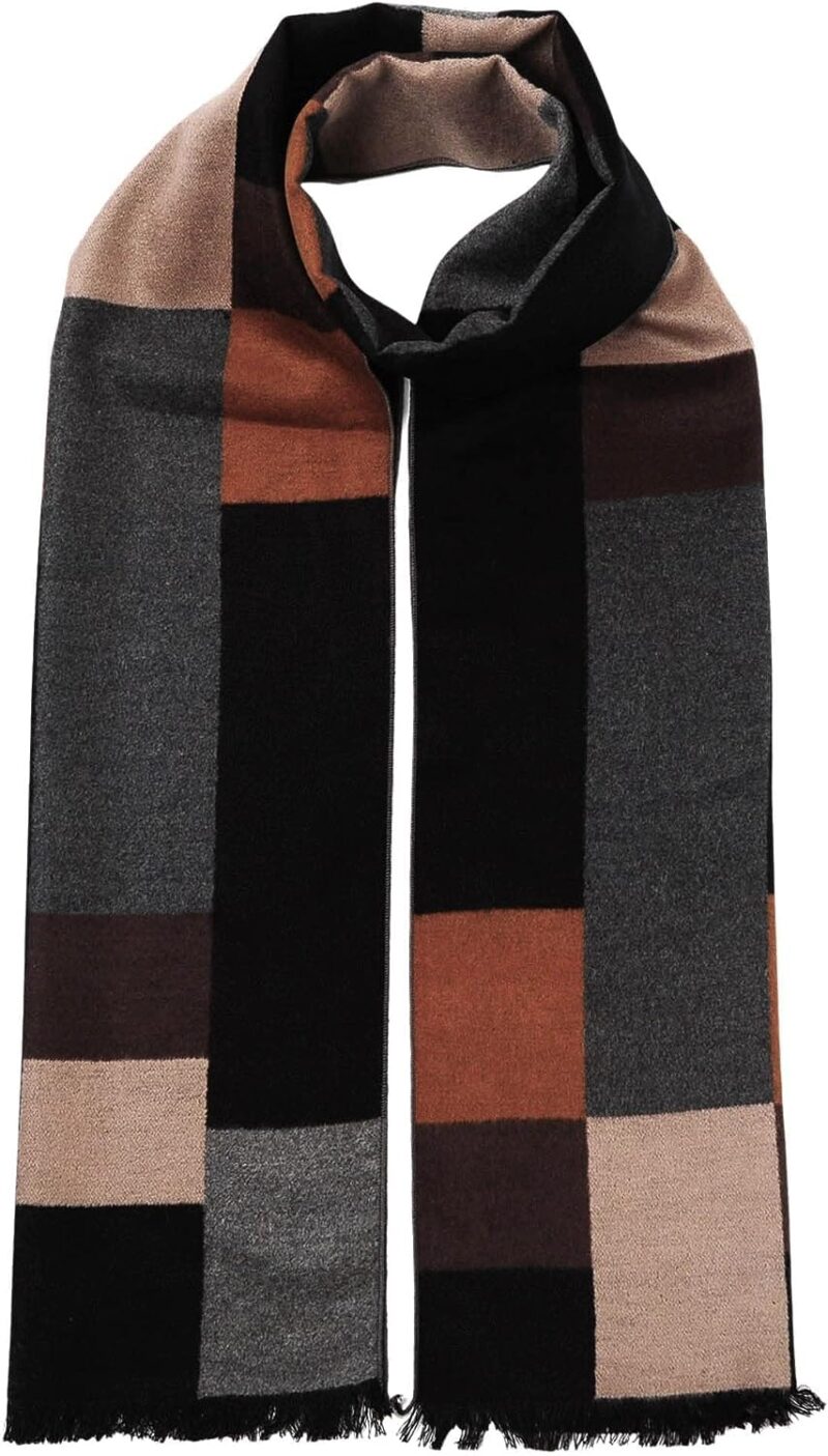 Alexvyan Fashions Multicolor Box Cashmere Mufflers Cum Scarves Cum Stoles Woolen Men and Women Casual Scarf Soft And Warm - Image 7