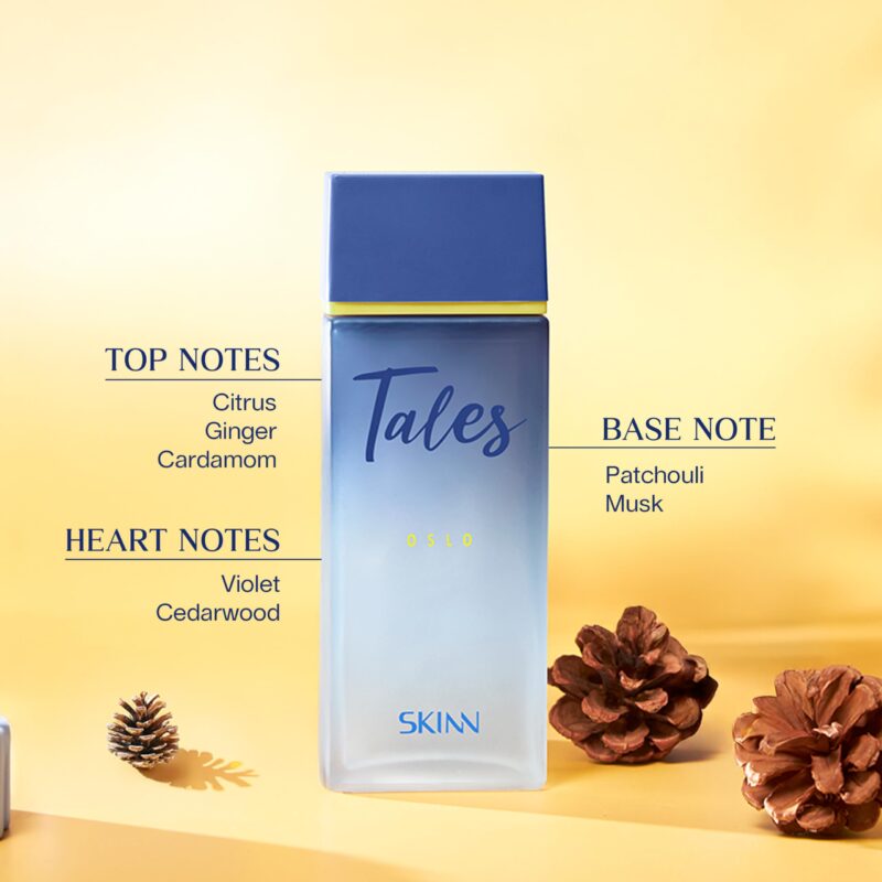 Skinn By Titan | Tales Oslo Perfume - 100 Ml | Perfume For Man | Gift for Men | Premium Fragrance | Grooming Essentials | Long Lasting Smell for Men |Woody, Spicy | Eau De Parfum - Image 2