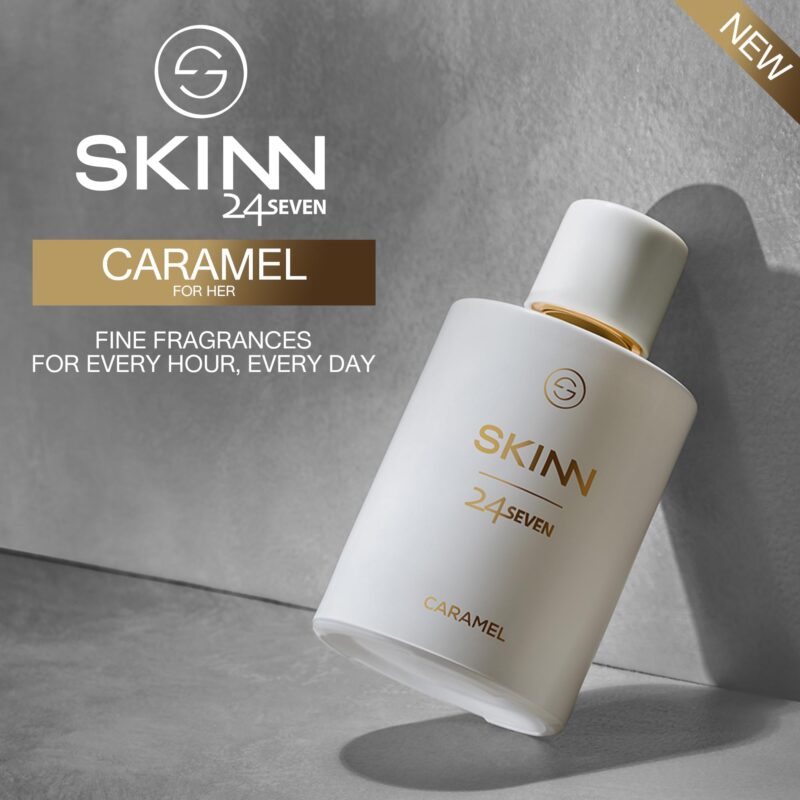Skinn By Titan | 24Seven Caramel Perfume - 100 Ml | Perfume For Woman | Gift for Women | Premium Fragrance | Grooming Essentials | Long Lasting Smell for Women | Eau De Parfum - Image 2