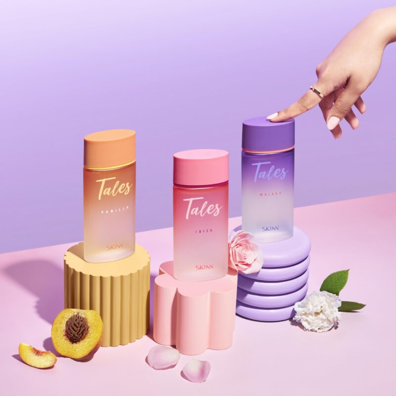 Skinn By Titan | Tales Ibiza Perfume - 100 Ml | Perfume For Woman | Gift for Women | Premium Fragrance | Grooming Essentials | Long Lasting Smell for Women |Floral & Fruity| Eau De Parfum - Image 3