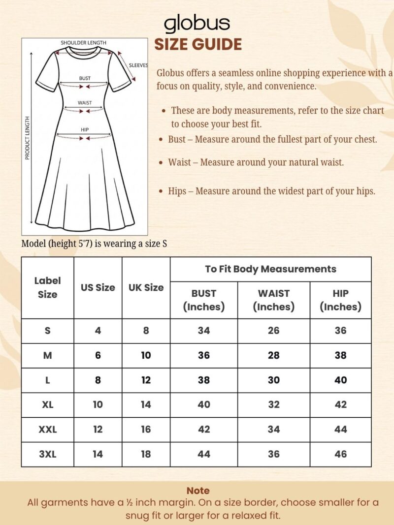 Globus Women Solid Shirt Collar Lace Inserts Kaftan Tunic - Image 6