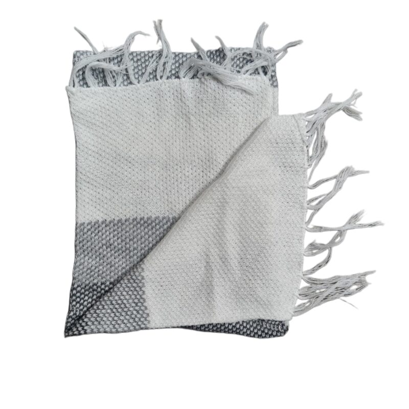 RIZZQ Woolen Soft MicroFibre Cashmere Knitted Soft and Warm Muffler Scarf for Men and Women Casual Stylish Winter Wear Scarf | Neck Warmer Woolen Stylish Muffler (Colour 6) - Image 5