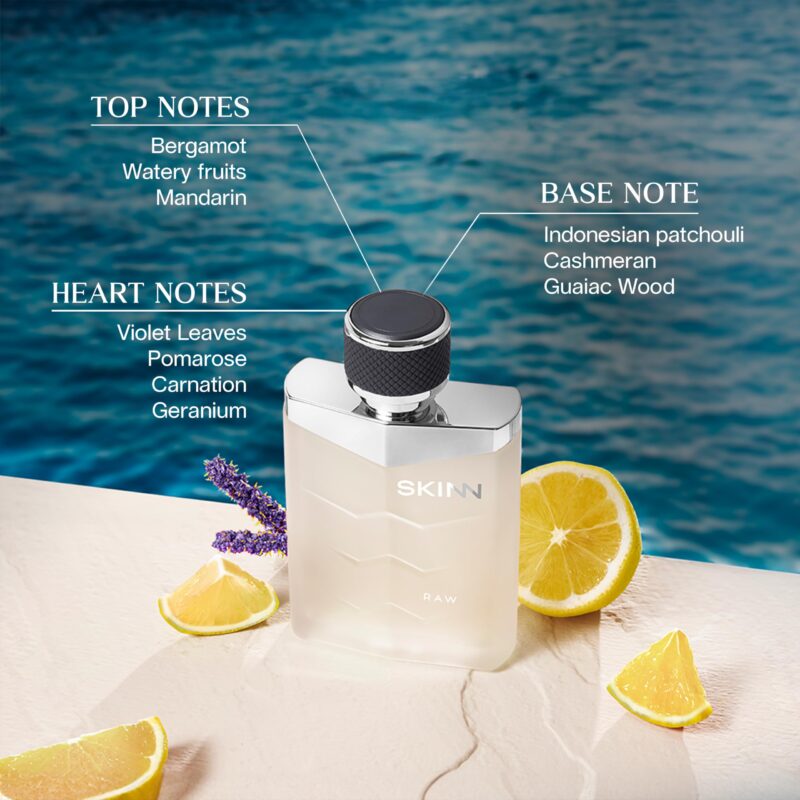 Skinn By Titan | Raw Perfume - 100 Ml | Perfume For Man | Gift for Men | Premium Fragrance | Grooming Essentials | Long Lasting Smell for Men |Fresh, Woody, Spicy |Eau De Parfum - Image 2